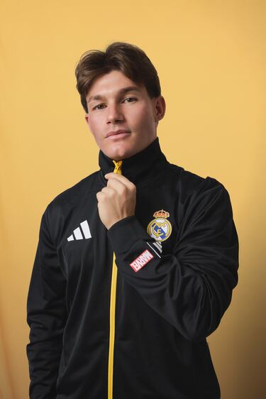 La colección Marvel x Real Madrid. En la foto, Fran García. 