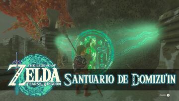 the legend of zelda tears of the kingdom nintendo switch guia santuario domizu'in