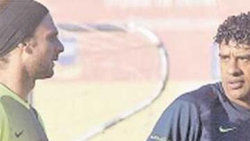 <b>LE GUSTA. </b>Motta es un futbolista que agrada mucho a Rijkaard.