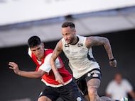 After almost eight weeks on the sidelines the Brazilian star is close to a return from injury.