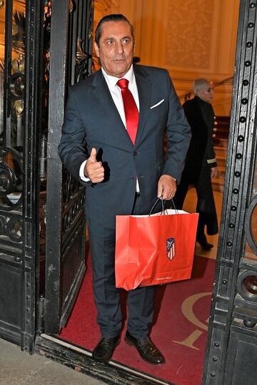 Paolo Futre en la fiesta de cumplea?os de Luis Figo en el casino de Madrid.