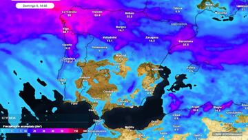 La AEMET prevé lluvias intensas antes de un giro para el fin de semana