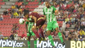 Nacional lucha ante Tolima por mantener su opción de final