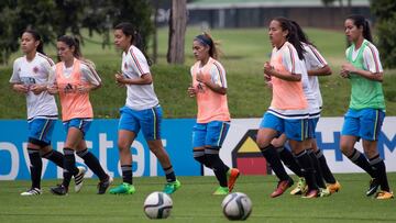 Así se entrena la Selección Colombia Femenina