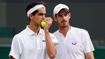 Andy Murray y Pierre-Hugues Herbert.