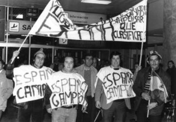 Los seguidores son el alma del fútbol, el jugador número doce. El fútbol desde sus comienzos despertó pasiones y arrastró masas. Afición de España. 