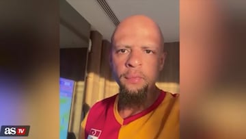 Acusado de presuntos insultos racistas contra Vinicius, el exjugador brasileño se desató en sus redes, “Fuego a los racistas”.