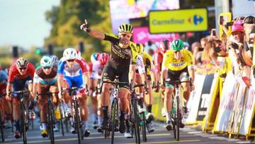 El esloveno Mezgec sorprende a Gaviria, Ackermann sigue l¨ªder