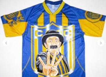 Rosario Central lució esta llamativa camiseta.