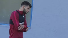 Borja Bastón suffers fractured forearm in training
