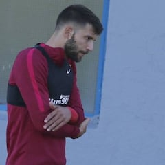 Borja Bastón, operado de una fractura en el cúbito izquierdo