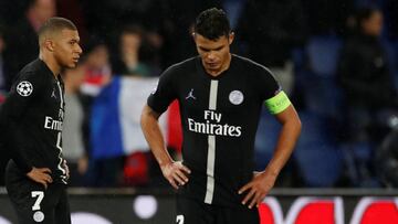 Thiago Silva: "Nos ha pasado lo mismo que al Real Madrid"