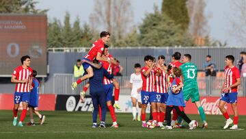 17/03/24 PARTIDO PRIMERA FEDERACION
RFEF GRUPO II
ATLETICO DE MADRID B FILIAL - CASTILLA
ALEGRIA