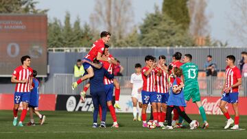 17/03/24 PARTIDO PRIMERA FEDERACION 
RFEF GRUPO II 
ATLETICO DE MADRID B FILIAL  -  CASTILLA 
ALEGRIA 
