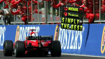 Schumacher cumple 48 a?os con "esperanza" en sus amigos