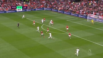 Los diablos rojos asustan en su debut: resumen del Manchester United 5 - 1 Leeds United