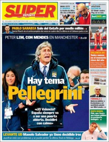 Portadas de la prensa mundial