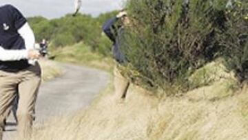 <b>CARAS CONOCIDAS. </b>El actor Dennis Quaid, ayer en Escocia.
