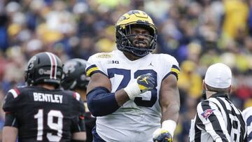 Maurice Hurst reaparece en el Pro Day de Michigan