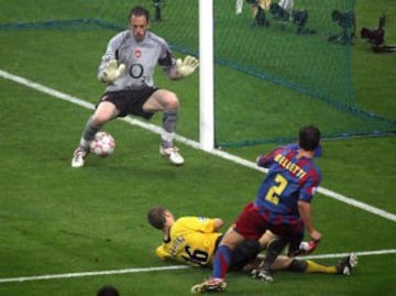 El 17 de mayo de 2006 el Barcelona conseguía su segunda Champions. Esta vez su rival fue el Arsenal, y el escenario, Saint-Dennis, en París.
Belletti anotó el definitivo 2-1.
 
 