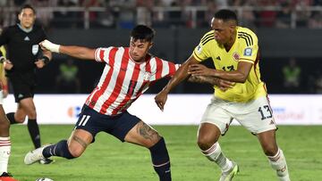 Yerry Mina, incluido en el XI ideal de las fechas 5 y 6 de las Eliminatorias Sudamericanas.