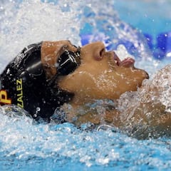 Hugo González, subcampeón mundial júnior de 50 espalda