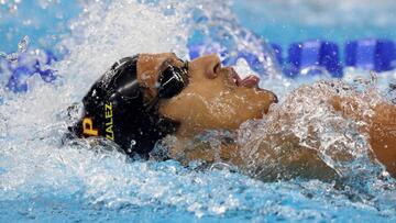 Hugo González, subcampeón mundial júnior de 50 espalda