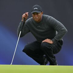 What time does Tiger Woods tee off tomorrow? Will he make the cut at the 2024 British Open?