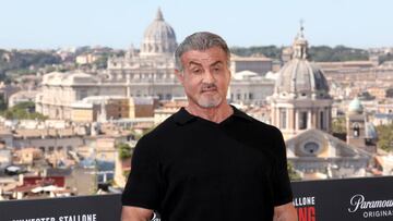 ROME, ITALY - SEPTEMBER 13: Sylvester Stallone attends the Photocall for the Paramount+ TV series "Tulsa King" at Hotel De La Ville on September 13, 2022 in Rome, Italy. (Photo by Elisabetta Villa/Getty Images)