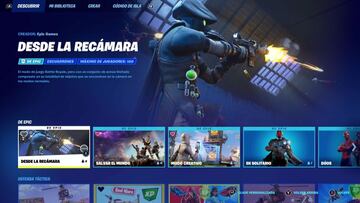 Escogemos "Desde la C&aacute;mara" en el men&uacute; de selector de modo de juego