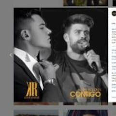 Kevin Roldán utiliza a Piqué en la campaña de su nuevo disco
