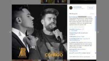 Kevin Roldán utiliza a Piqué en la campaña de su nuevo disco