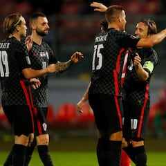 Croacia golea a Malta y se jugará el primer puesto en Rusia