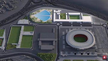 La promotora extremeña Civitas que da nombre al estadio, también participará en el desarrollo de la ciudad deportiva que se construirá junto al Metropolitano y en el que el Atlético invertirá 200 millones. Se construirá un centro de alto rendimiento con seis campos de entrenamiento y un estadio con capacidad para 6.000 espectadores para el femenino y el filial, además de 25 pistas de pádel y una playa artificial. También instalaciones deportivas de uso público como un estadio de atletismo, un campo de fútbol y varias canchas polideportivas.