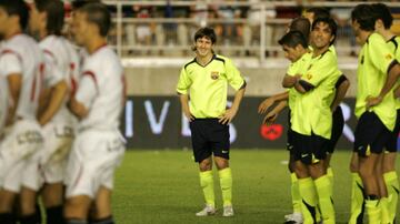 El 17 de diciembre de 2005, Messi se enfrentó a ellos, jugó 81 minutos, pero la estrella argentina se fue del encuentro sin marcar.