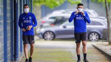 El Porto de 'Tecatito' Corona regresó a los entrenamientos