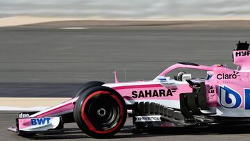 Checo Pérez saldrá 12 en el GP de Bahréin; Pole de Vettel