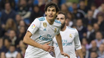 Jes&uacute;s Vallejo con el Madrid. 