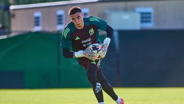 Alex Padilla during the Mexican National Team (Mexico) Training prior to the friendly preparation match against Bolivia, at Seatgeek Chicago Field, on May 30, 2024, Chicago Illinois, United States.