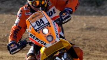 <b>BUEN AÑO.</b> El piloto español cree que llega en un buen momento al Dakar después de un año muy especial.