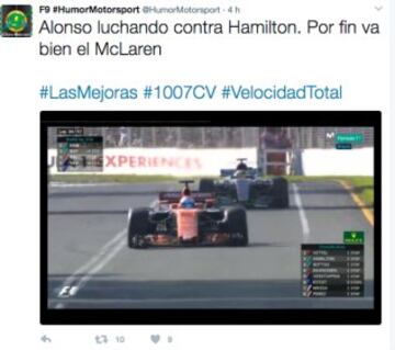 El abandono de Alonso y Vettel, protagonistas de los memes