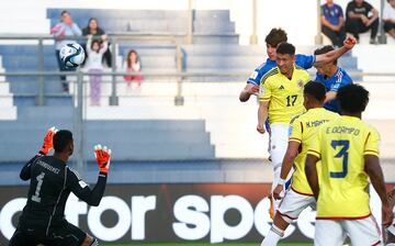 Con goles de Casadei, Baldanzi y Esposito, el equipo europeo se impuso 3-1 y clasificó a las semifinales de la Copa del Mundo.