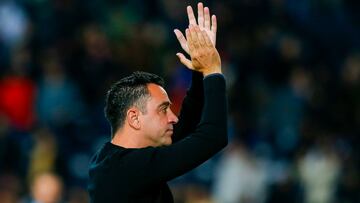 16/04/24 PARTIDO CHAMPIONS LEAGUE CUARTOS VUELTA
BARCELONA - PSG PARIS SAINT GERMAIN
XAVI HERNANDEZ SALUDO FIN DE PARTIDO