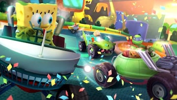 Bob Esponja, Tortugas Ninja y Rugrats compiten en Nickelodeon Kart Racers