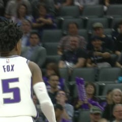 Pau Gasol se queda sin anotar y Fox deslumbra en los Kings