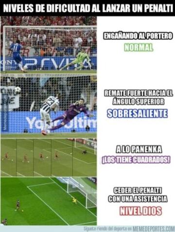 Los memes del penalti indirecto de Messi