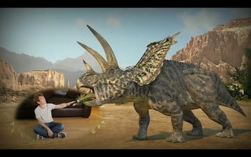 Captura de pantalla - Wonderbook: Caminando entre Dinosaurios (PS3)