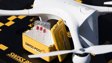 Drones médicos para transportar sangre, un uso para salvar vidas