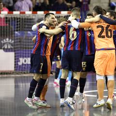 Triunfos de Barça, ElPozo, Valdepeñas y Noia