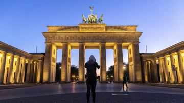 La Puerta de Brandenburgo, en Berl&iacute;n.